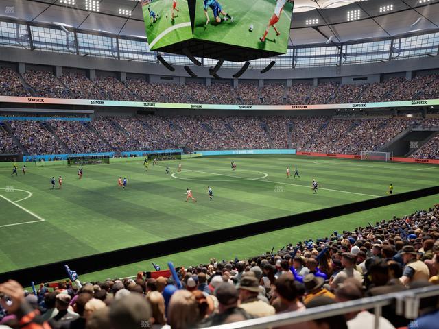 BC Place Stadium - Section 245 Seat View