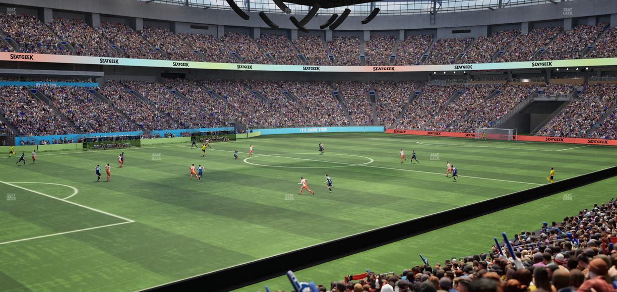BC Place Stadium - Section 246 Seat View