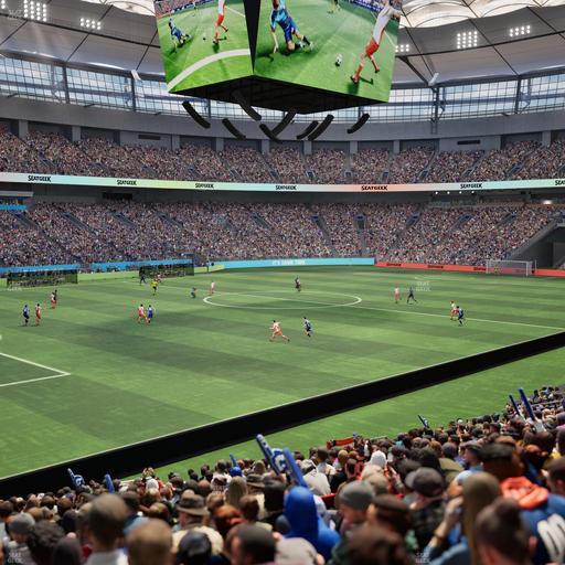 BC Place Stadium - Section 246 Seat View