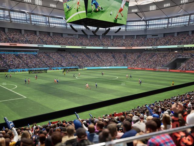BC Place Stadium - Section 246 Seat View