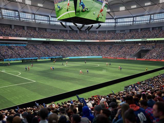 BC Place Stadium - Section 246 Seat View