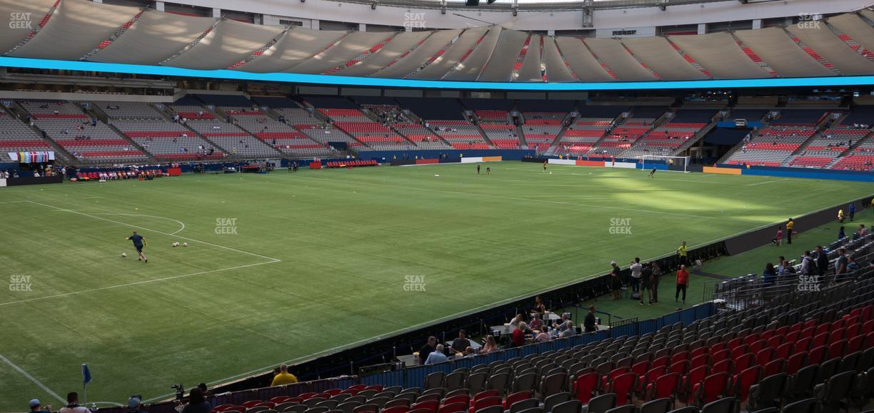 BC Place Stadium - Section 248 Seat View