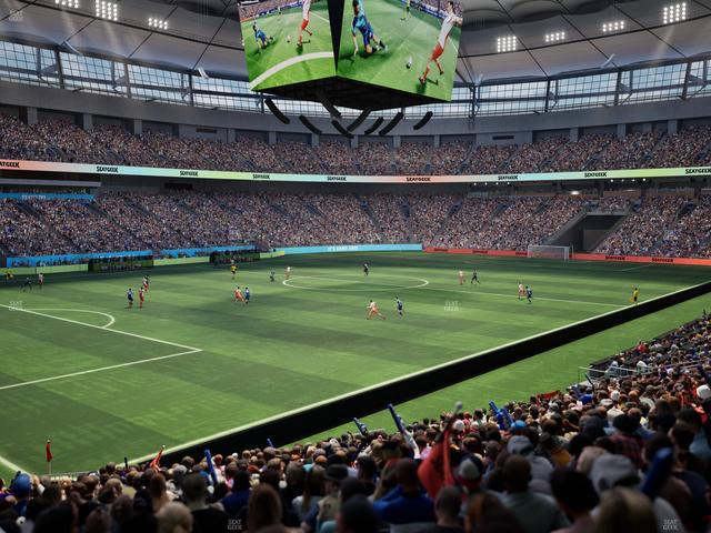 BC Place Stadium - Section 248 Seat View