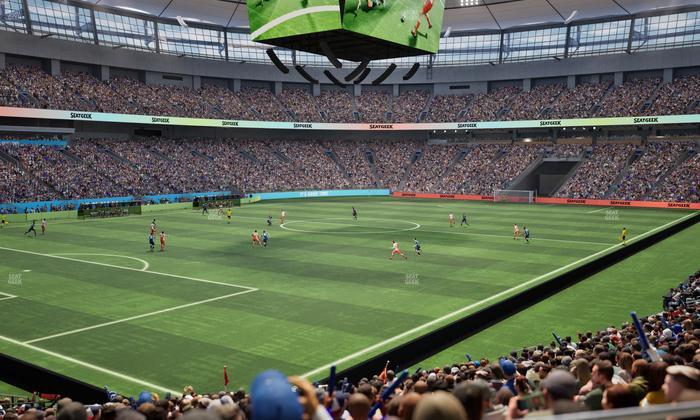 BC Place Stadium - Section 248 Seat View