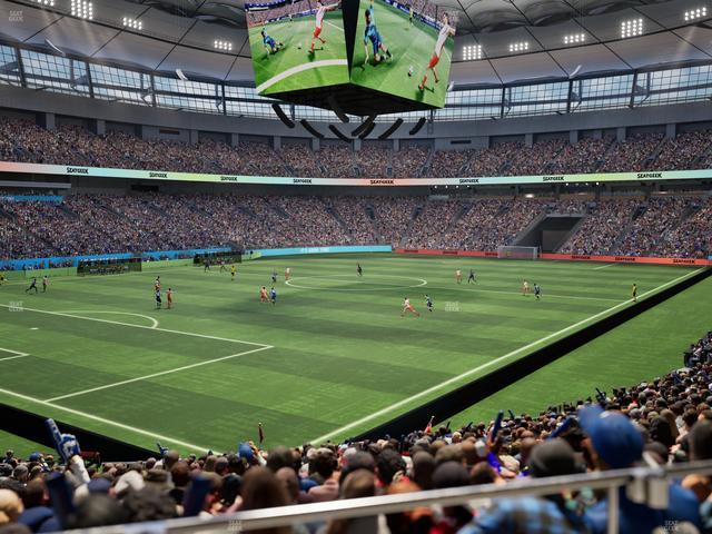 BC Place Stadium - Section 249 Seat View