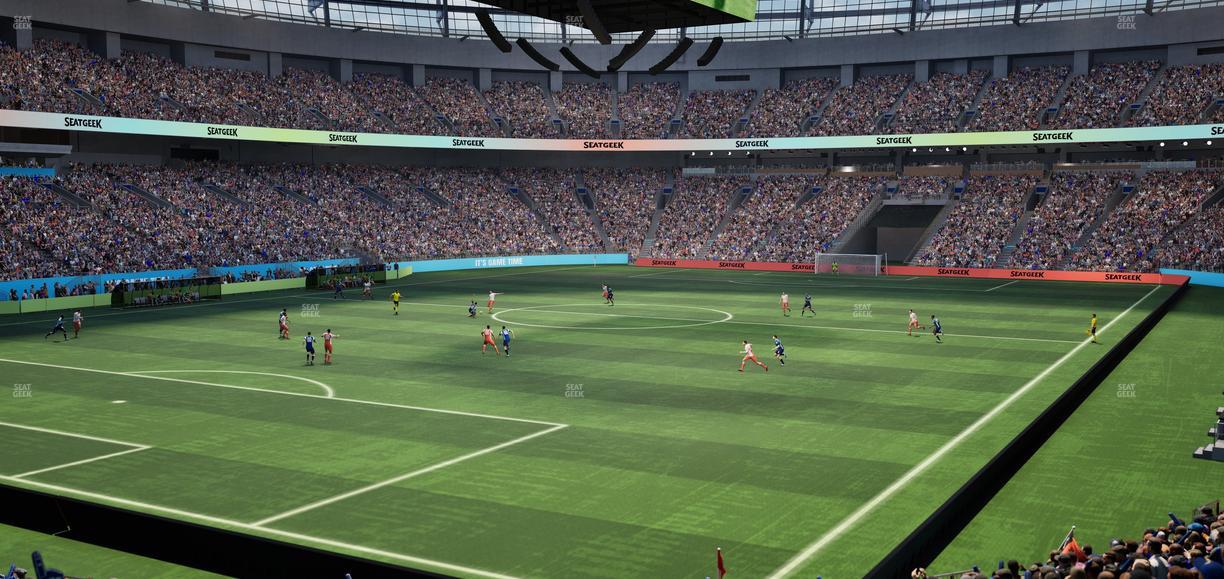 BC Place Stadium - Section 249 Seat View