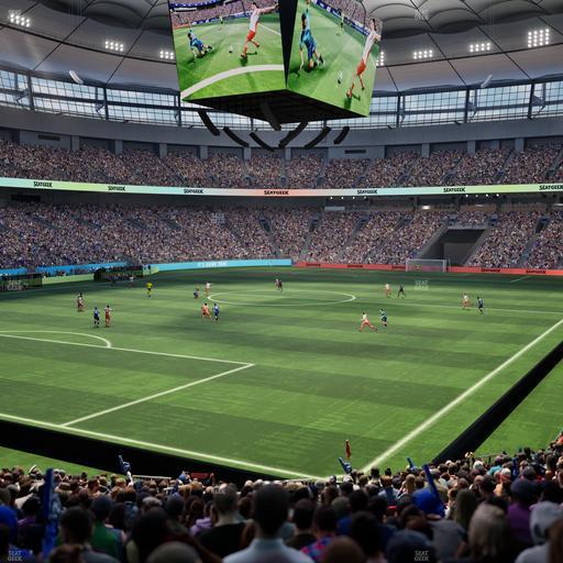 BC Place Stadium - Section 249 Seat View