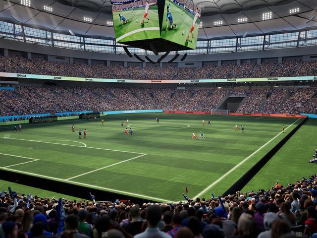 BC Place Stadium - Section 249 Seat View