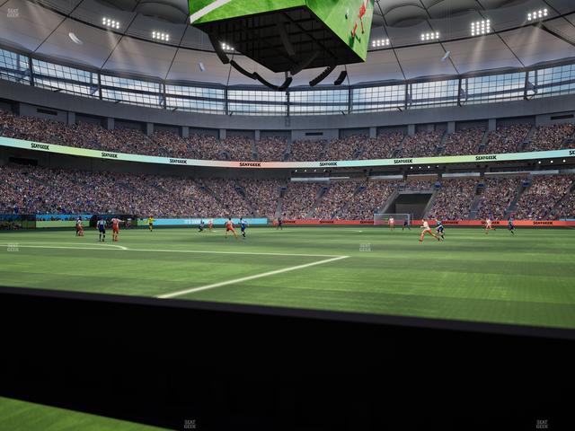 BC Place Stadium - Section 251 Seat View