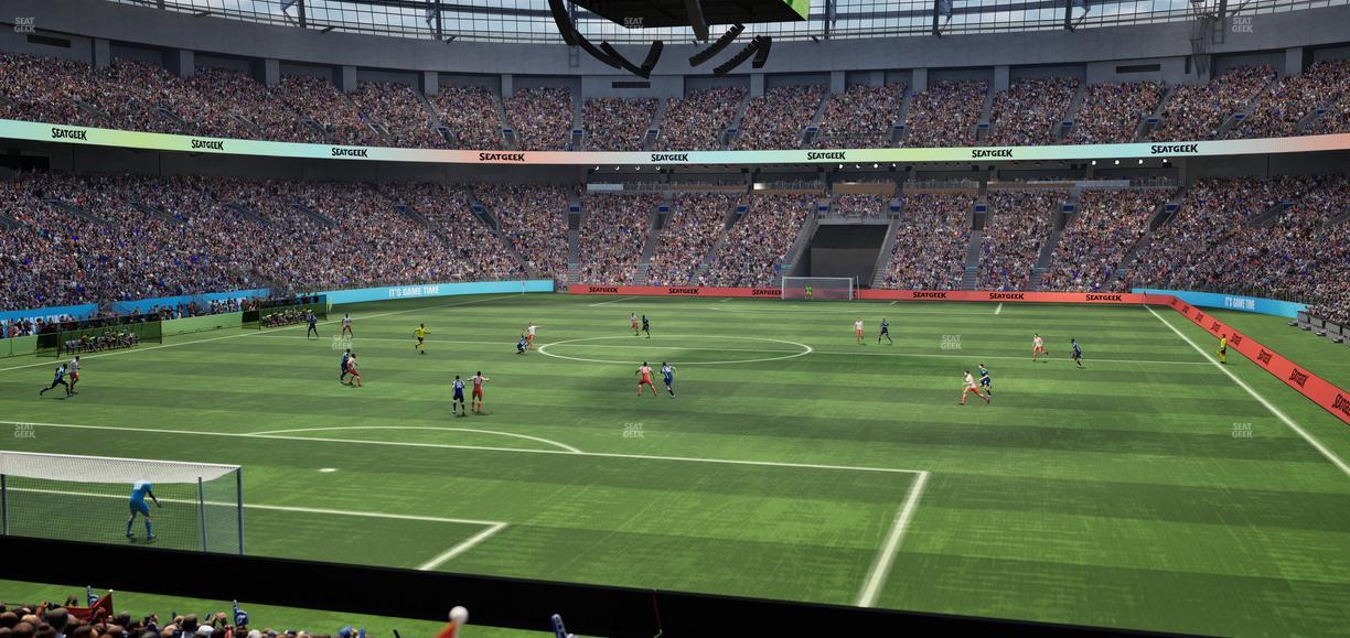 BC Place Stadium - Section 252 Seat View