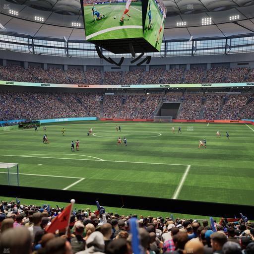 BC Place Stadium - Section 252 Seat View