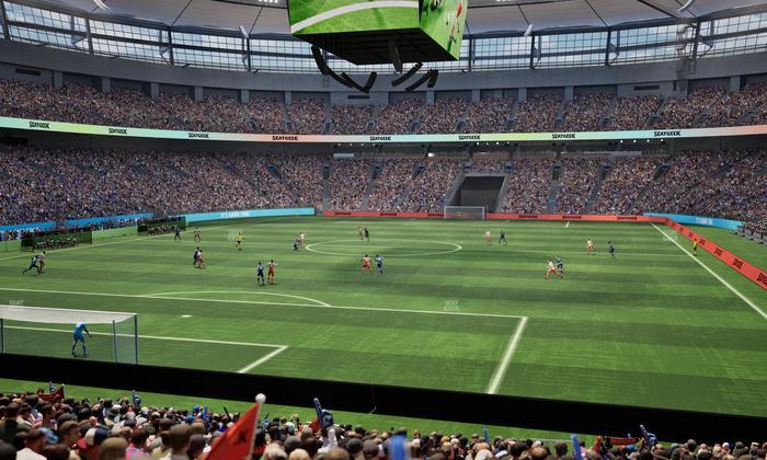 BC Place Stadium - Section 252 Seat View