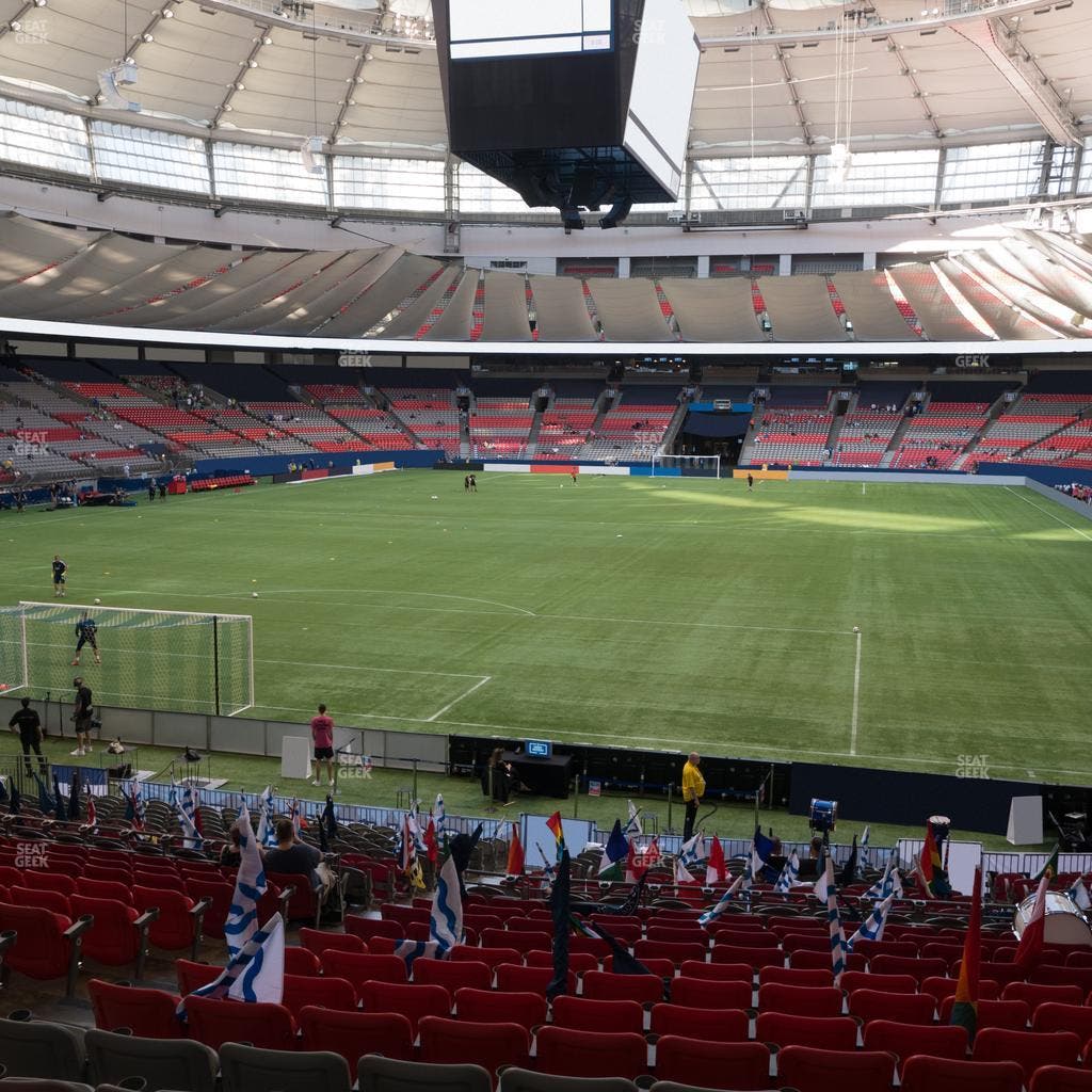 BC Place Stadium - Section 252 Seat View