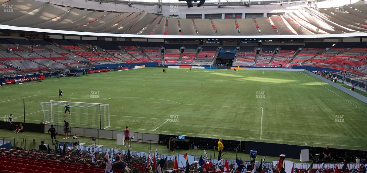 BC Place Stadium - Section 252 Seat View