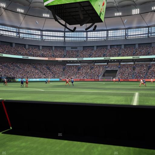 BC Place Stadium - Section 252 Seat View