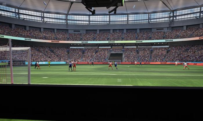 BC Place Stadium - Section 254 Seat View