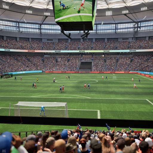 BC Place Stadium - Section 254 Seat View