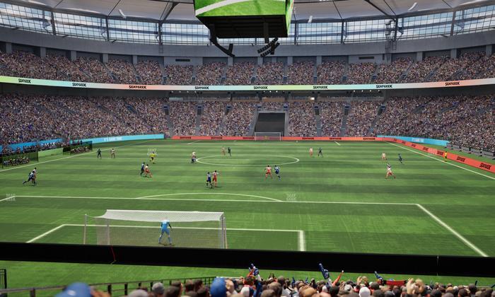 BC Place Stadium - Section 254 Seat View