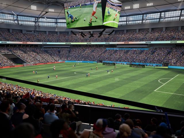 BC Place Stadium - Section 336 Seat View