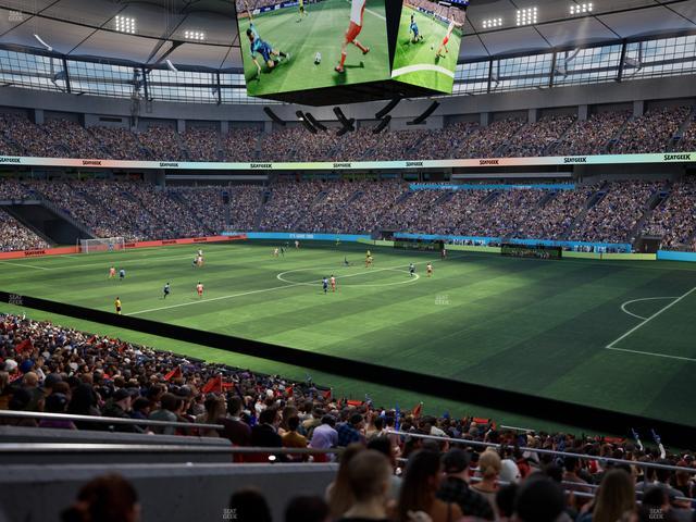 BC Place Stadium - Section 336 Seat View
