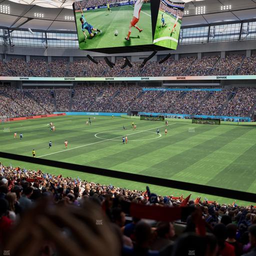 BC Place Stadium - Section 337 Seat View