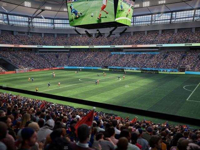 BC Place Stadium - Section 337 Seat View