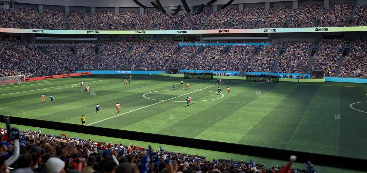 BC Place Stadium - Section 338 Seat View