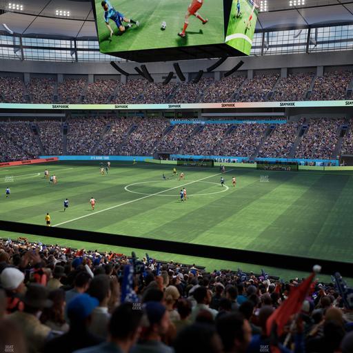 BC Place Stadium - Section 338 Seat View