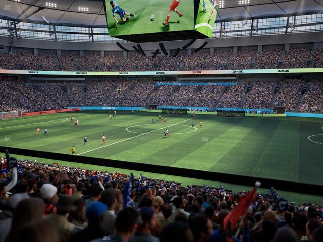 BC Place Stadium - Section 338 Seat View