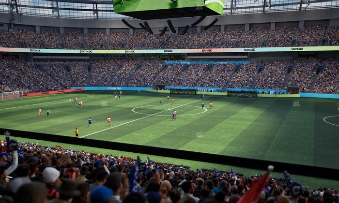 BC Place Stadium - Section 338 Seat View