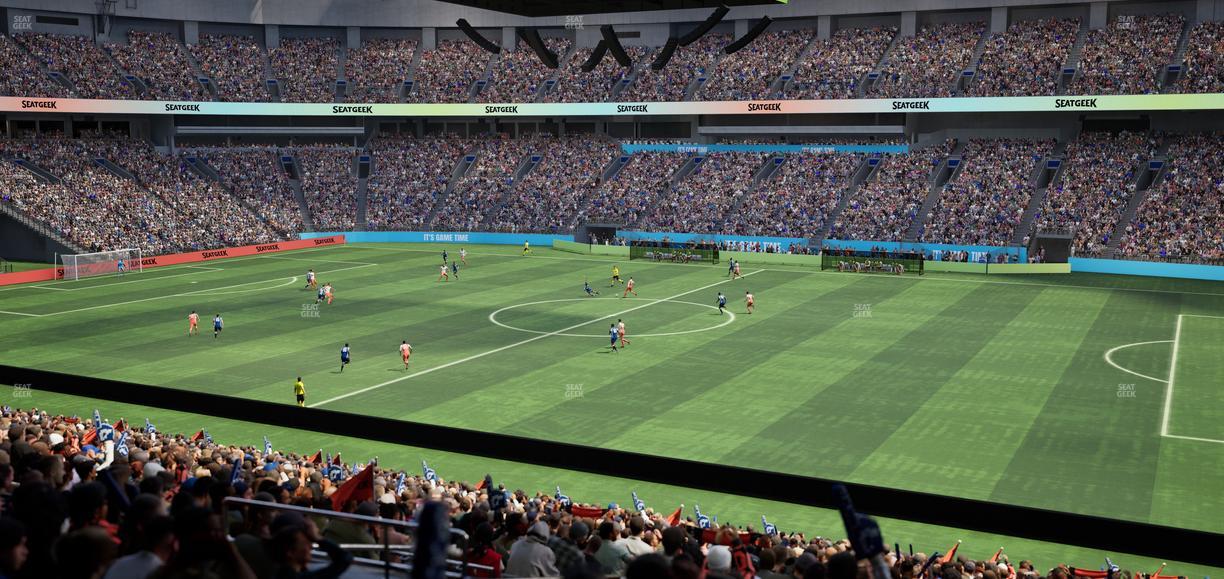 BC Place Stadium - Section 338 Seat View