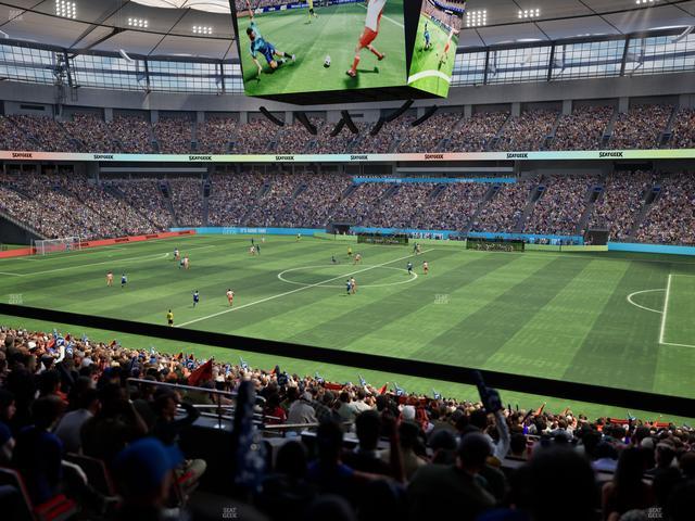 BC Place Stadium - Section 338 Seat View