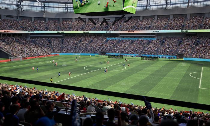BC Place Stadium - Section 338 Seat View