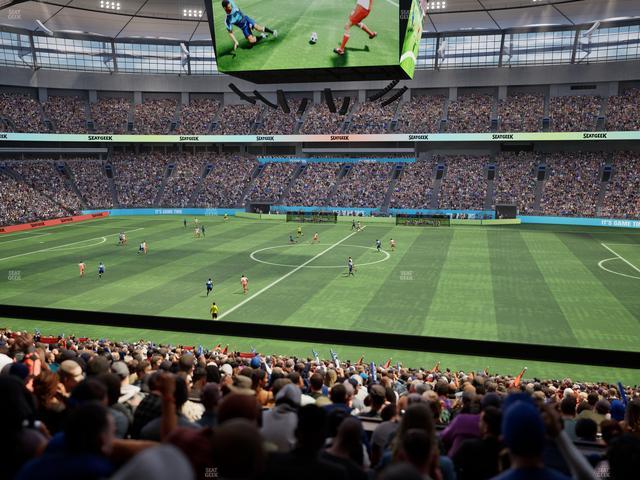 BC Place Stadium - Section 339 Seat View