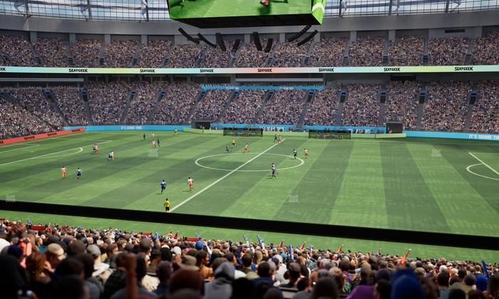 BC Place Stadium - Section 339 Seat View