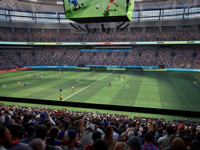 BC Place Stadium - Section 339 Seat View
