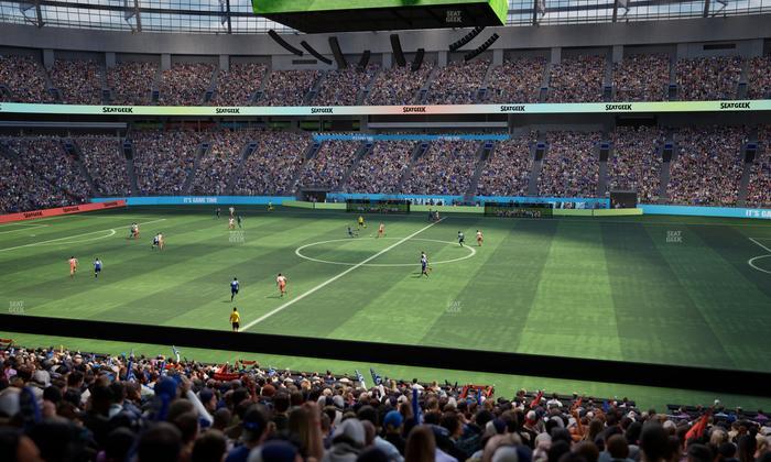 BC Place Stadium - Section 339 Seat View