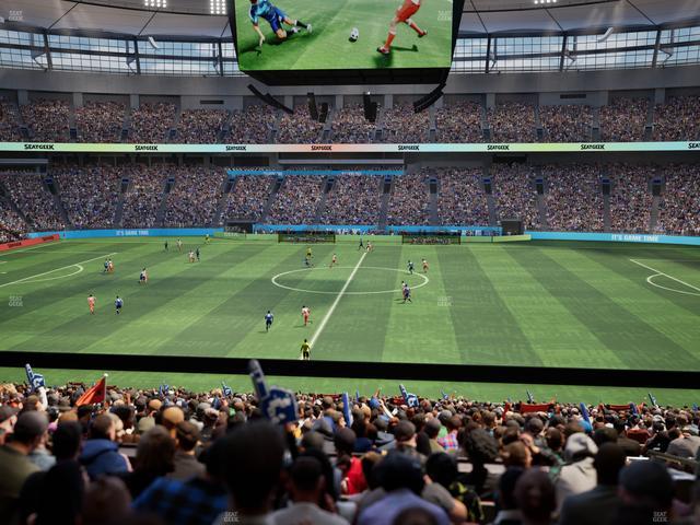 BC Place Stadium - Section 340 Seat View