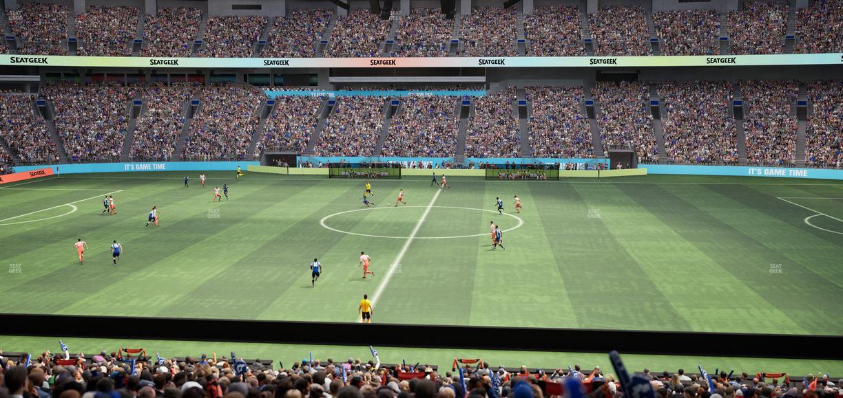 BC Place Stadium - Section 340 Seat View