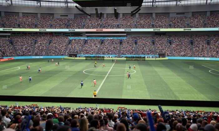 BC Place Stadium - Section 340 Seat View