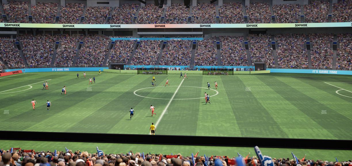 BC Place Stadium - Section 340 Seat View