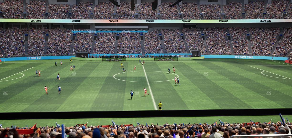 BC Place Stadium - Section 341 Seat View