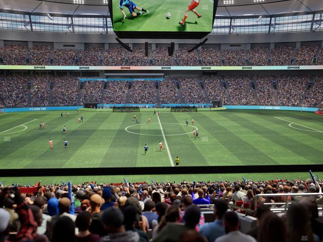 BC Place Stadium - Section 341 Seat View