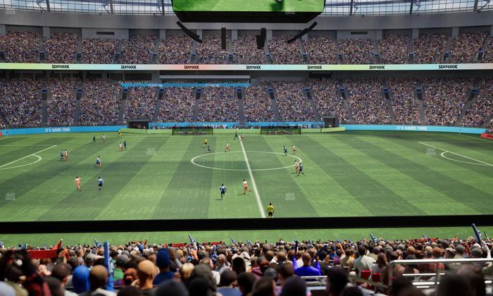 BC Place Stadium - Section 341 Seat View