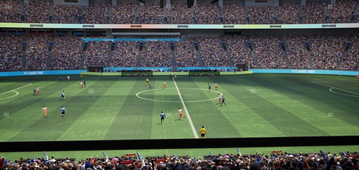 BC Place Stadium - Section 341 Seat View