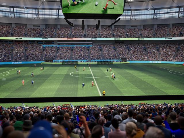 BC Place Stadium - Section 341 Seat View