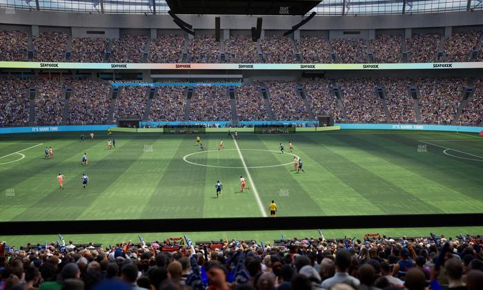 BC Place Stadium - Section 341 Seat View