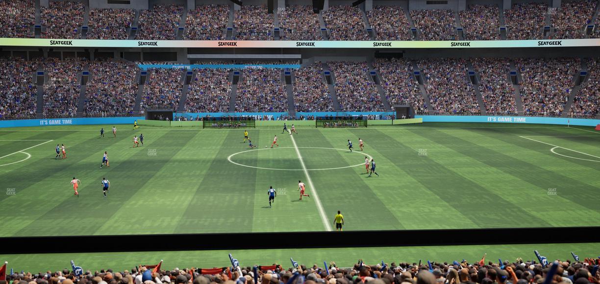 BC Place Stadium - Section 341 Seat View