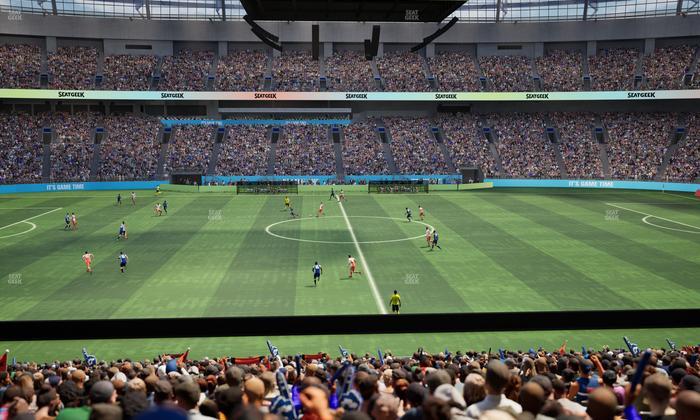 BC Place Stadium - Section 341 Seat View