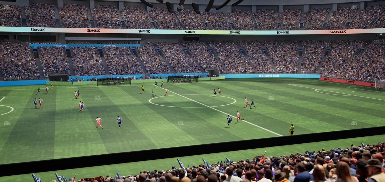 BC Place Stadium - Section 343 Seat View